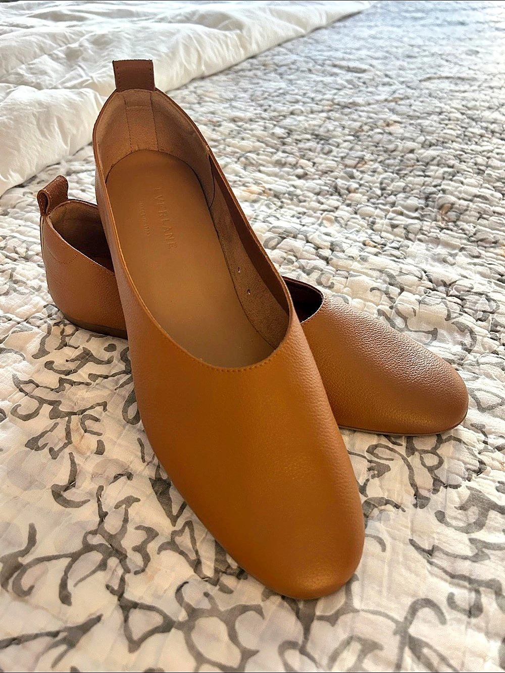 Everlane The Italian Day Glove Flats Brown US 9